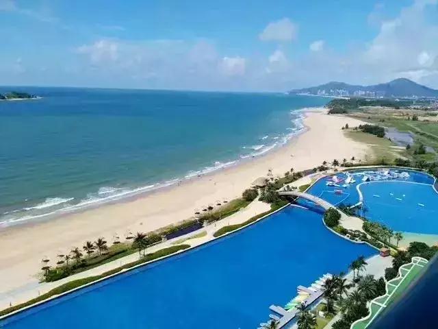 【预售】199元/间抢阳江闸坡海陵岛敏捷黄金海岸公寓,一线楼王海景房